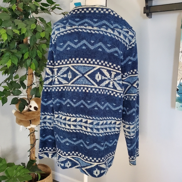 LRL LAUREN JEANS Southwestern Toggle Jacket 1X - Picture 3 of 8